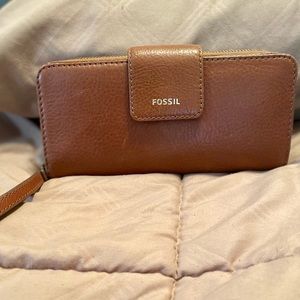 Fossil checkbook wallet